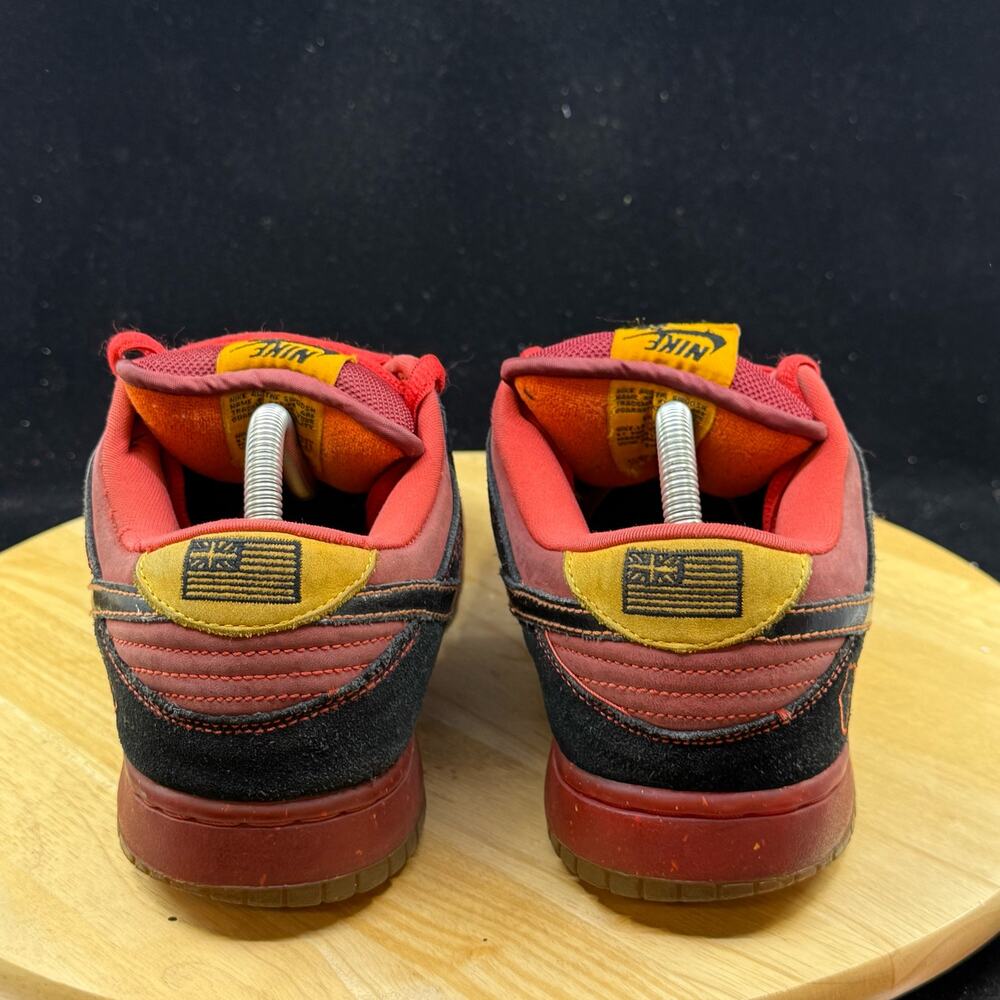 Nike Dunk Premium SB Low Hawaii Size 9 313170-003 Black Orange OG Rare Men Skate - Picture 6 of 11